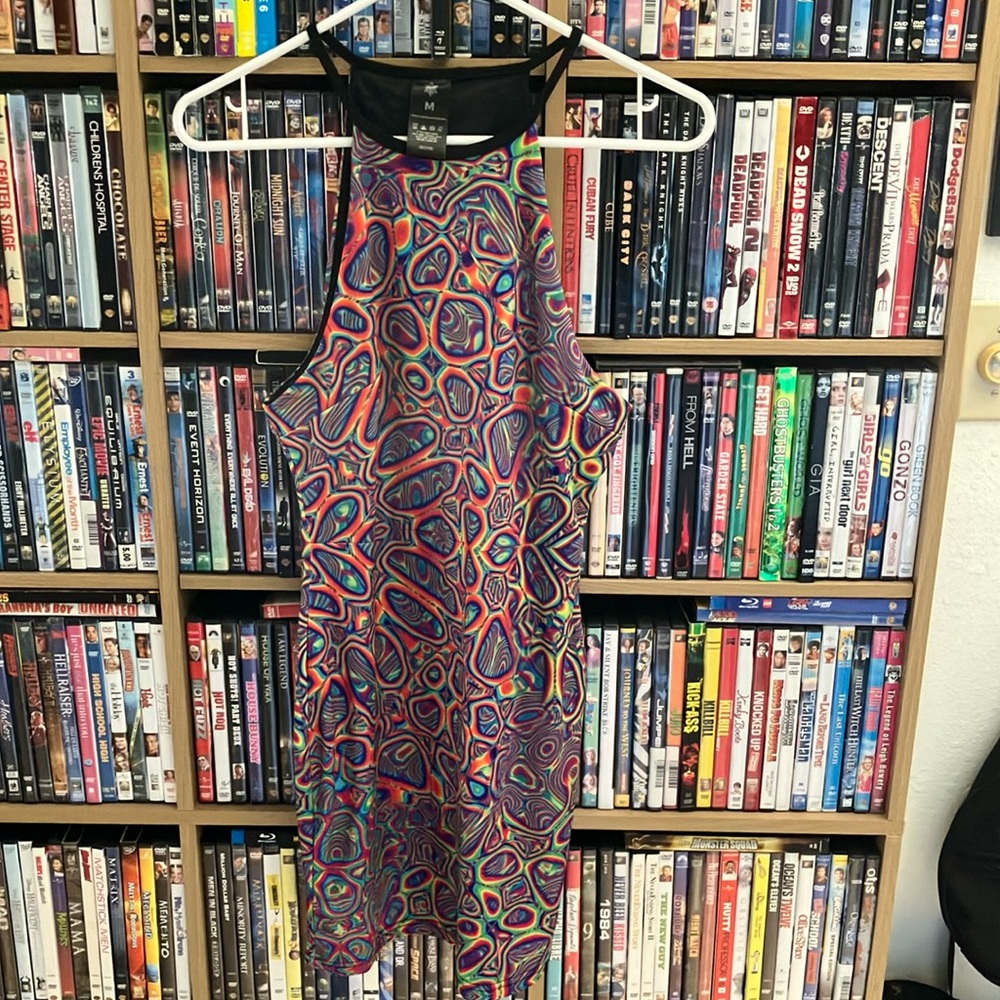 Purple and Blue Halter Backless Sundress for Night Out